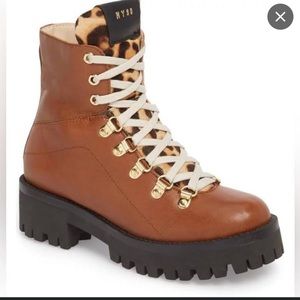 Steve Madden Brown Cheetah Boots